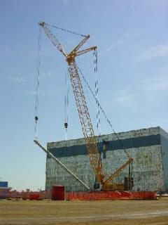 Liebherr LR 1280 crane - load chart, specs & dimensions (2003