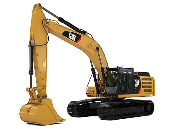 Caterpillar 336F L XE excavator specs & dimensions (2017 - 2019