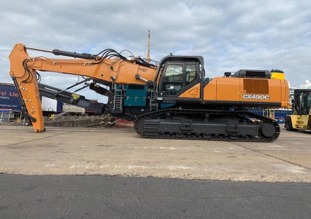家模型 こちらは売却済です Case CX490C excavator specs & dimensions (2021 - 2025