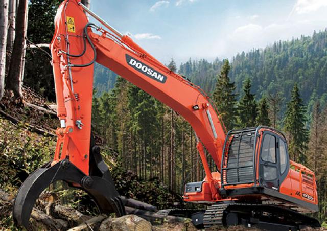 ドッカン Doosan DX220AF excavator specs & dimensions (2019 - 2023
