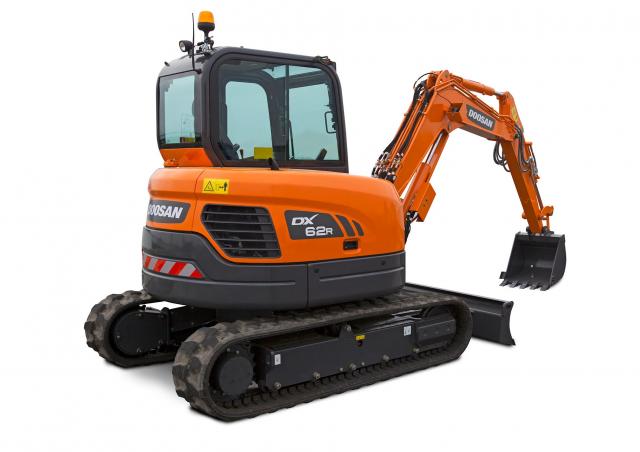 Doosan DX62R-3 excavator specs & dimensions (2019 - 2023