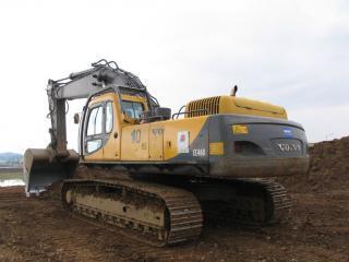 Volvo EC460CL excavator specs & dimensions (2007 - 2011