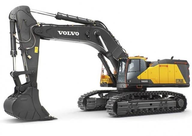 Volvo EC950EL excavator specs & dimensions (2020 - 2023