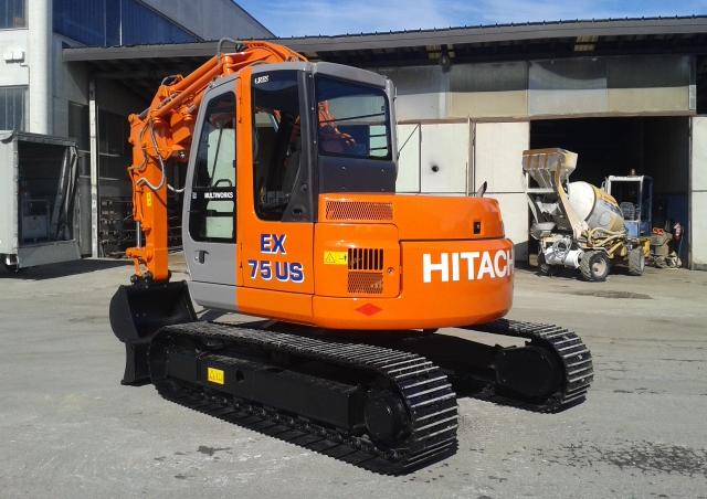 Hitachi EX 75 US excavator specs (2003 - 2008) | Diggers Hitachi EX 75 US excavator specs (2003 - 2008) | Diggers