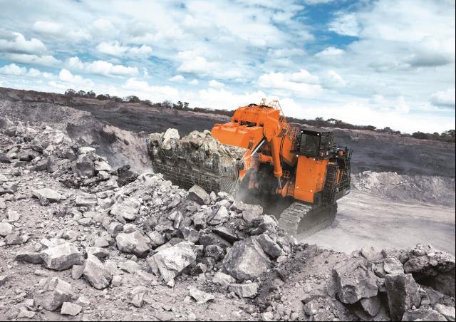 自動車 HITACHI EX8000-6 EXCAVATOR Hitachi EX8000-6 excavator specs & dimensions (2017 - 2025