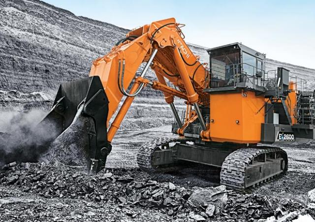 Hitachi EX2600-7 excavator specs & dimensions (2019 - 2026