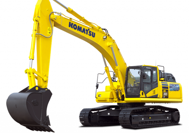 Komatsu HB365LC-3E0 excavator specs & dimensions (2016