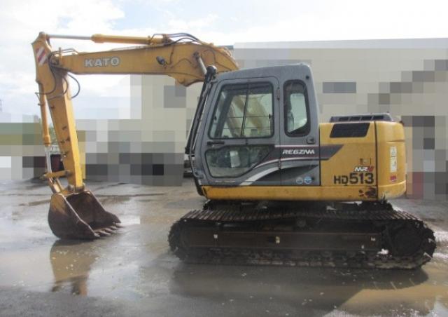 新品 KATO Euro City Kato HD513MR CITYRANGE excavator specs & dimensions (2002 - 2004