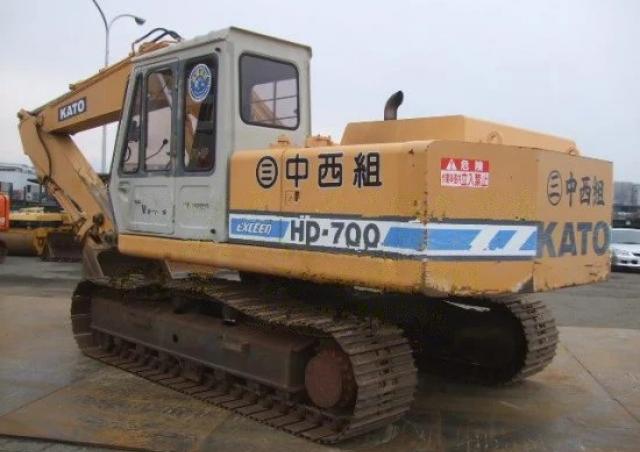 Kato HD700VII EXCEED excavator specs & dimensions (1990 - 2023