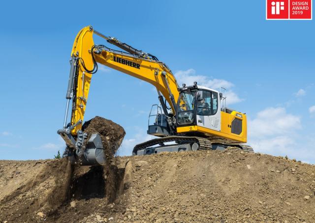 レブロン西原 Liebherr R 922 Litronic excavator specs & dimensions (2019