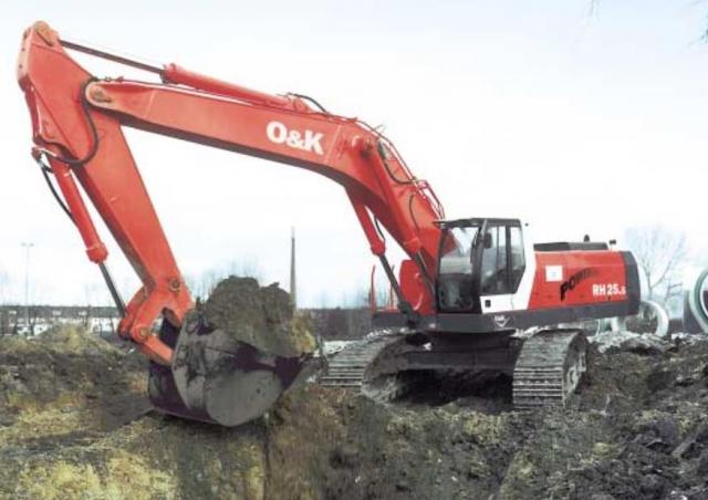 O&K RH 25.5 excavator specs (2000 - 2005) | Diggers | LECTURA Specs