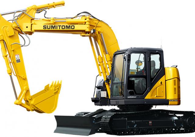 Sumitomo SH145XU-6 excavator specs & dimensions (2020 - 2025