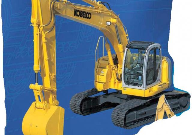 Kobelco SK 200 SRLC excavator specs & dimensions (2003 - 2004