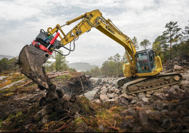 Kobelco SK 230 SRLC 5 excavator specs & dimensions (2016 - 2019