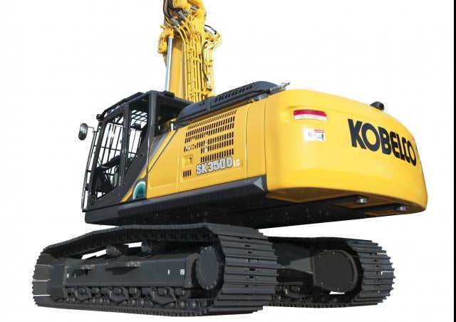 Kobelco SK 350 D LC 10 excavator specs & dimensions (2018
