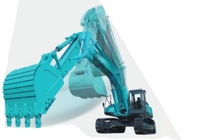 ☆ KOBELCOコベルコ SK500-LC-10ショベル /建設機械模型 工事