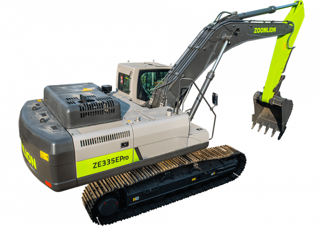 Zoomlion ZE335E excavator specs & dimensions (2023 - 2025