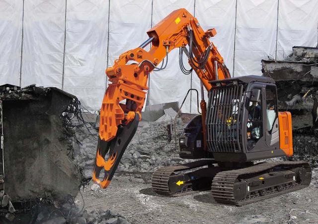 Hitachi ZX 135 US-5 excavator specs & dimensions (2013 - 2016