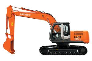 Hitachi ZX 180 LC-3 excavator specs & dimensions (2007