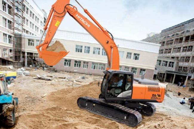 Hitachi ZX 250 LCN-5 excavator specs & dimensions (2012 - 2015