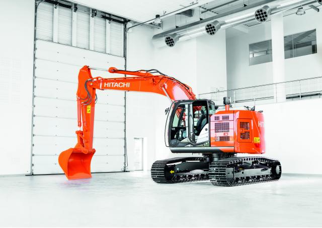 Hitachi ZX225USRLC-6 excavator specs & dimensions (2016