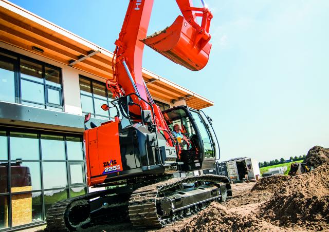 Hitachi ZX225USRLC-7 excavator specs & dimensions (2021 - 2025