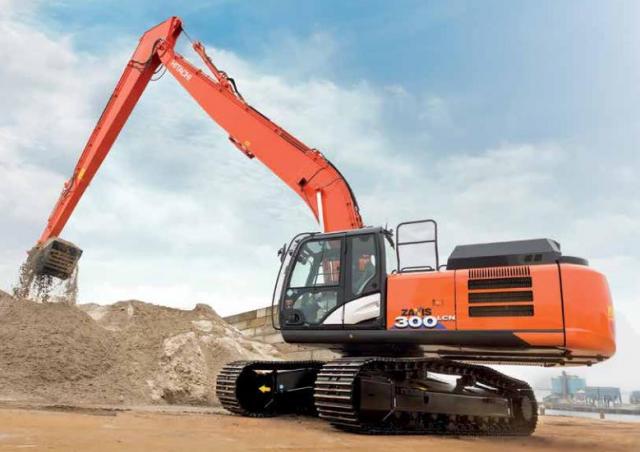 エイチエスシー  HSC Hitachi ZX250LC-6 TYPE HE18 LD excavator specs & dimensions (2017