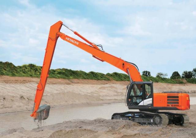 ユウタ Hitachi ZX280LC-5G TYPE H18 excavator specs & dimensions