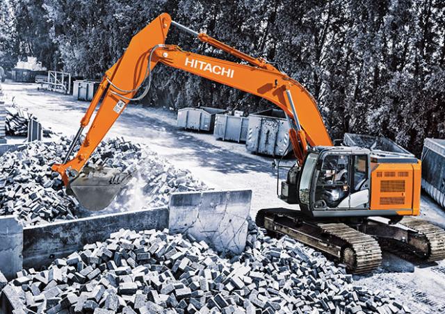 木 Hitachi ZX345 excavator specs & dimensions (2021 - 2025