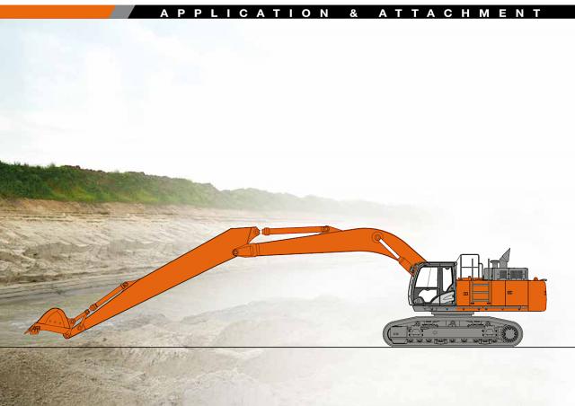 八海石 Hitachi ZX470LCH-5B TYPE 20 excavator specs & dimensions