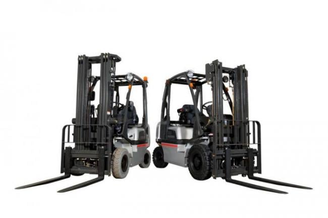 Nissan DX 18 diesel forklift specs & dimensions (2010 - 2014