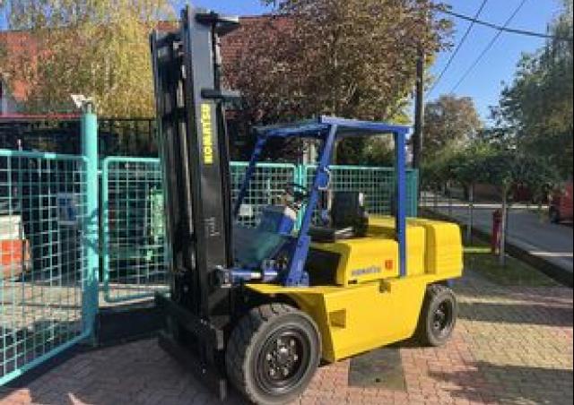 Komatsu FD 40 ZT 4 diesel forklift specs (1991 - 1992