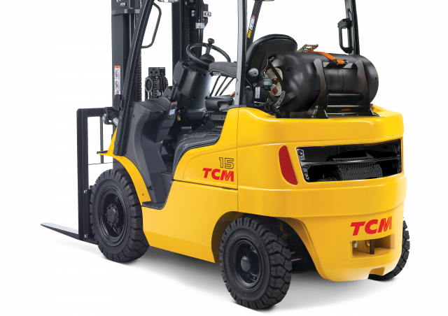 TCM FD 60 Z 7 diesel forklift specs & dimensions (1996 - 2001