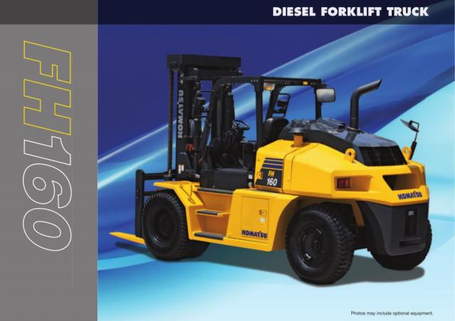 Komatsu FH160-1 diesel forklift specs (2019 - 2025) | Lift