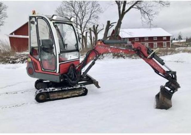 リューン Neuson 1502 Force excavator specs & dimensions (1999 - 2001