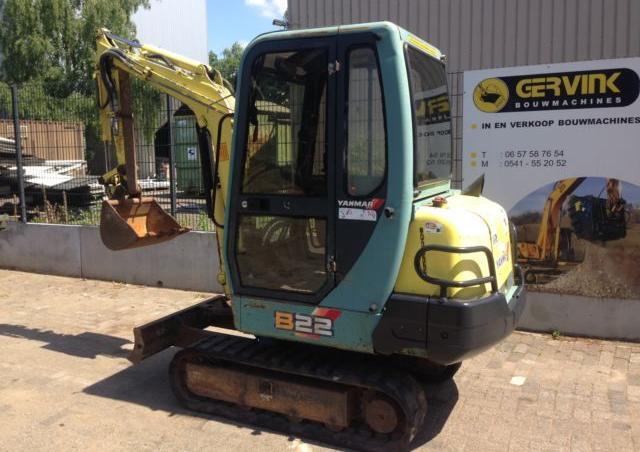 Yanmar B 22 excavator specs (1989 - 1993) | Diggers | LECTURA Specs 