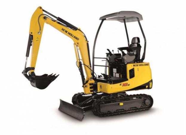 New Holland E18B excavator specs & dimensions (2008 - 2015