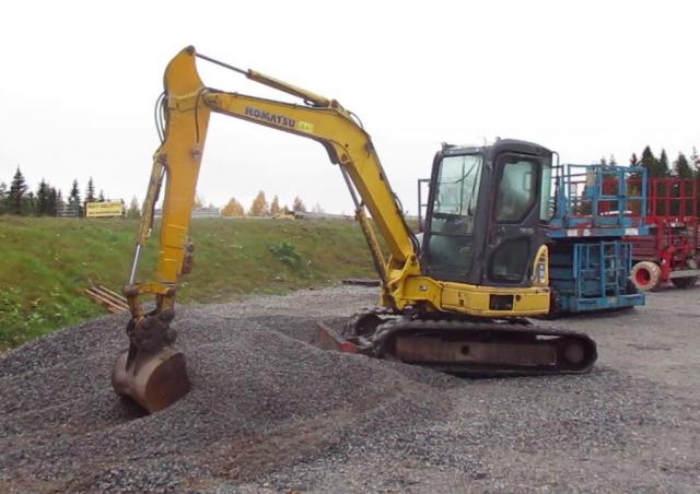 Komatsu PC50UU-1 excavator specs & dimensions (1984 - 1991 