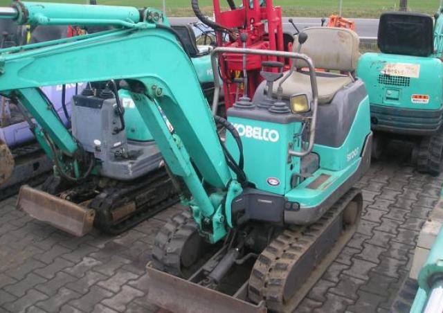 Kobelco SK 007 excavator specs & dimensions (1993 - 1994