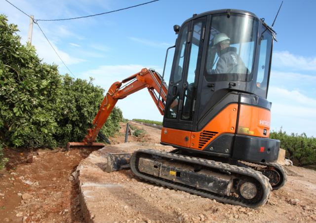 Hitachi ZX 35 U-2 excavator specs & dimensions (2004 - 2010