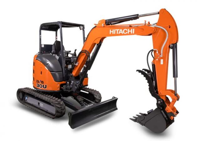 Hitachi ZX30U-5N excavator specs (2022 - 2025) | Diggers