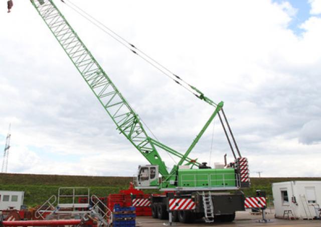 Sennebogen 6130 HMC crane - load chart, specs & dimensions (2019