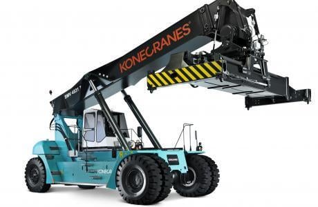 リーチスタッカー KONECRANES SMV 4531 TB5 Konecranes SMV 4531 TB 5 reach stacker specs & dimensions (2011