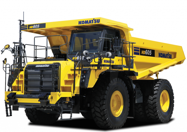 Komatsu HD605-8E0 Teknik Özellikler ve Veriler (2017-2021
