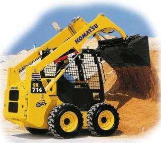 Komatsu SK714-5 Super Flow Skid Steer Specs & Dimensions