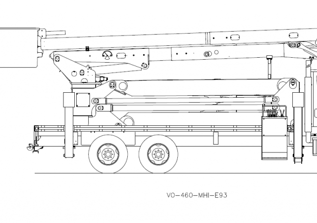 Versalift Vo 460mhi E93 Elevator Specifications Technical Data 2017 2021 Lectura Specs