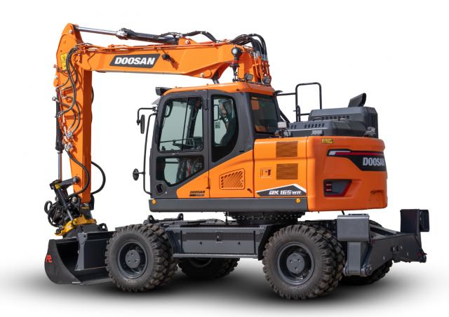 Doosan DX165WR-7 excavator specs (2021 - 2023) | Diggers