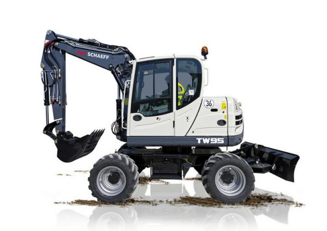 Schaeff TW 95 excavator specs (2017 - 2025) | Diggers