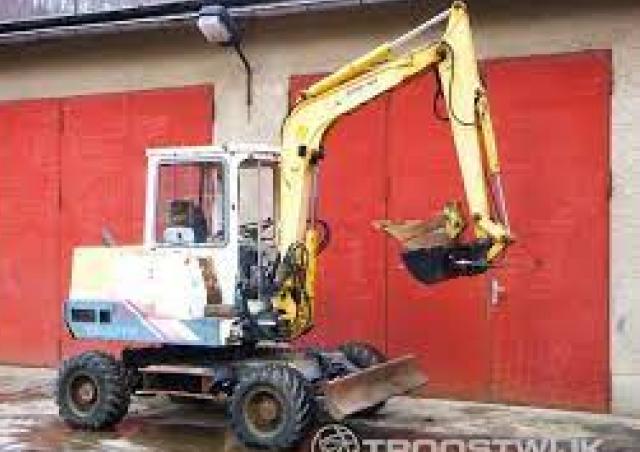 Yanmar YB 401 W excavator specs & dimensions (1995 - 1997