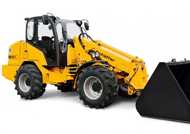Schäffer 8620 T Wheel Loader Specs & Dimensions (2016 - 2021